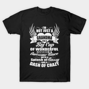 Sassy and Wonderful Grandma T-Shirt